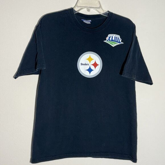 Reebok Other - NFL Super Bowl XLIII Pittsburgh Steelers T Shirt #43 Polamalu Sz. M Sports Fan
